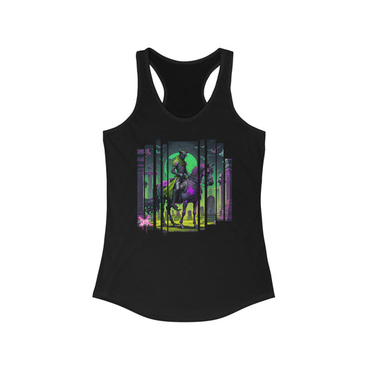 The Horseman: Low Key Goth - Women's Ideal Racerback Tank