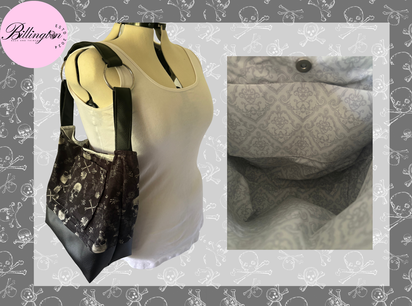 Black Pearl Shoulder Bag