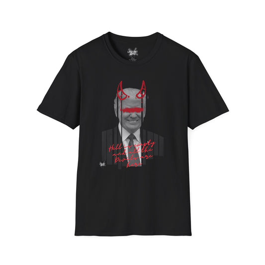 The "Antichrist":  Low Key Goth - Unisex Softstyle T-Shirt